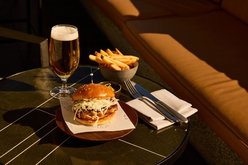 Hickory bar Express Lunch at Woodcut