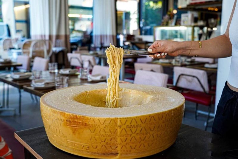 Pecorino Romano Cheese Wheel Experience