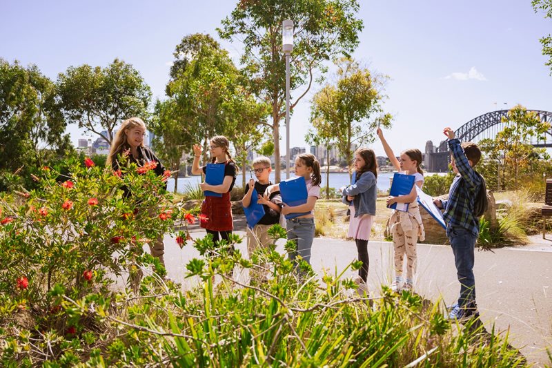 Spring School Holidays in Barangaroo Reserve