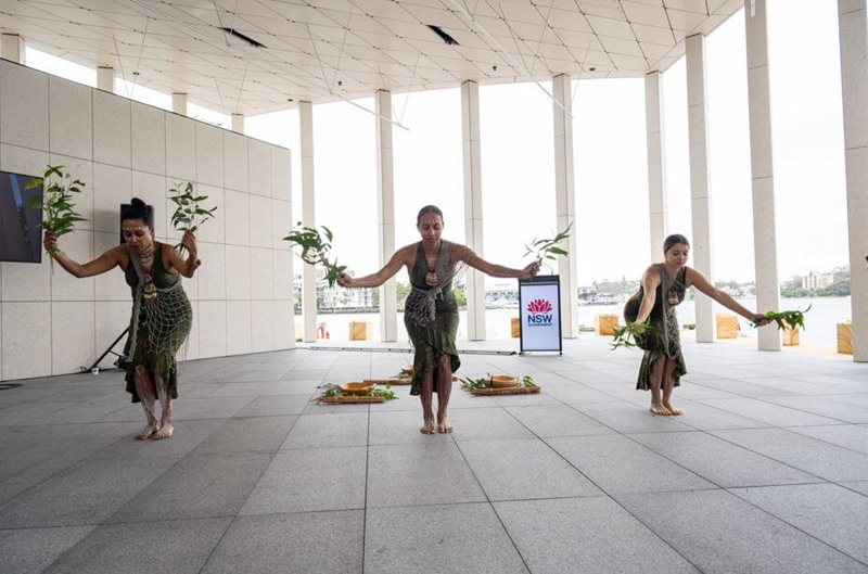 Dancing by the water