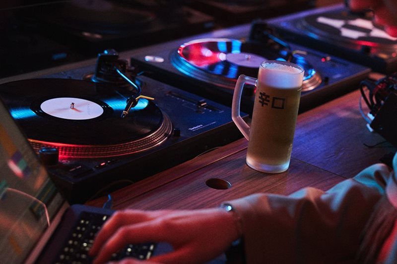 After dark with Asahi at CIRQ