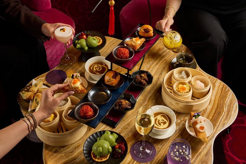 Golden Century High Tea at Teahouse